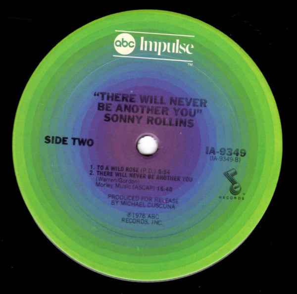 Sonny Rollins - There Will Never Be Another You (Vinyl, LP, Album, Reissue) Very Good Plus (VG+) / Very Good Plus (VG+)