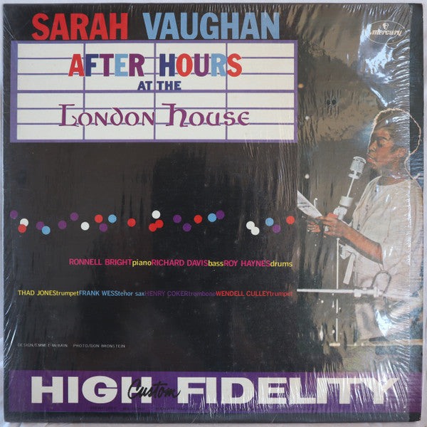 Sarah Vaughan - After Hours At The London House (Vinyl, LP, Album, ...