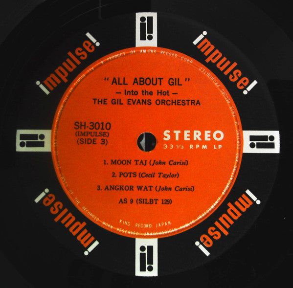 Gil Evans And His Orchestra - All About Gil - Out Of The Cool - Into The Hot (2xVinyl, LP, Compilation, Stereo) Very Good Plus (VG+) / Good Plus (G+)