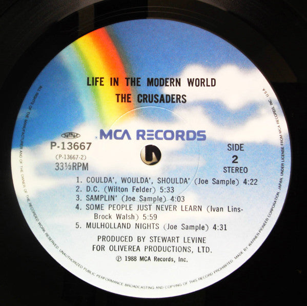 The Crusaders - Life In The Modern World (Vinyl, LP, Album, Stereo) Very Good (VG) / Very Good (VG)