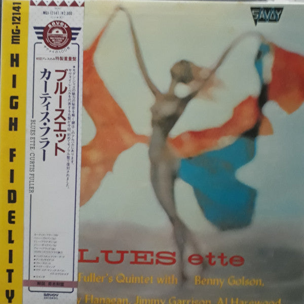 Curtis Fuller's Quintet - Blues-ette (Vinyl, LP, Album, Reissue, Mono) Very Good Plus (VG+) / Very Good (VG)