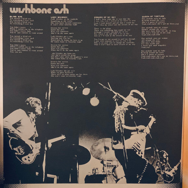 Wishbone Ash - Wishbone Ash = A World Without Light (Vinyl, LP, Album, Reissue, Stereo) Very Good Plus (VG+) / Very Good Plus (VG+)