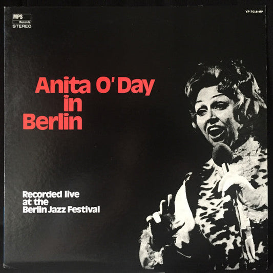 Anita O'Day - Anita O'Day In Berlin, Recorded Live At The Berlin Jazz Festival (Vinyl, LP, Album, Reissue) Very Good Plus (VG+) / Very Good (VG)
