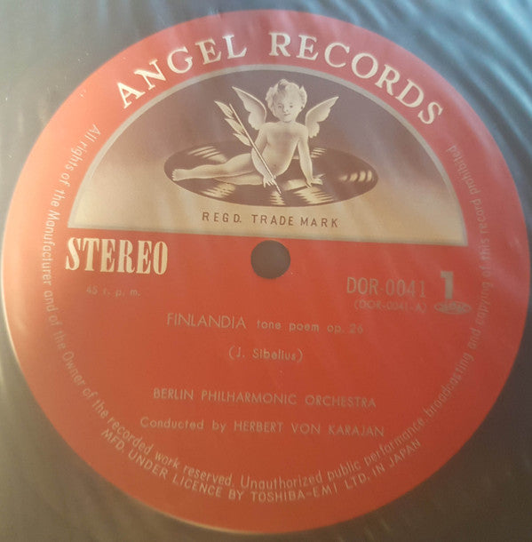 Bedřich Smetana - The Moldau / Finlandia (Vinyl, 12", 45 RPM, Club Edition, Stereo) Very Good (VG) / Very Good Plus (VG+)