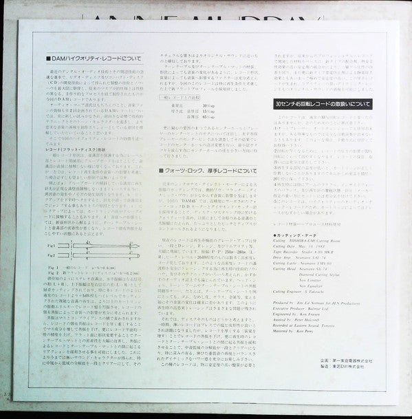 Anne Murray - Let's Keep It That Way (Vinyl, LP, 45 RPM, Album) Very Good (VG) / Very Good (VG)