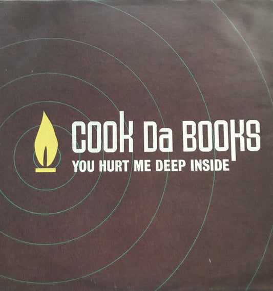 Cook Da Books - You Hurt Me Deep Inside (Vinyl, 12", 45 RPM, Single) Very Good Plus (VG+) / Very Good Plus (VG+)