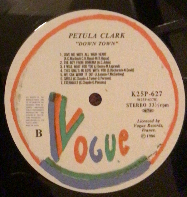Petula Clark - Down Town (Vinyl, LP, Compilation) Very Good Plus (VG+) / Near Mint (NM or M-)