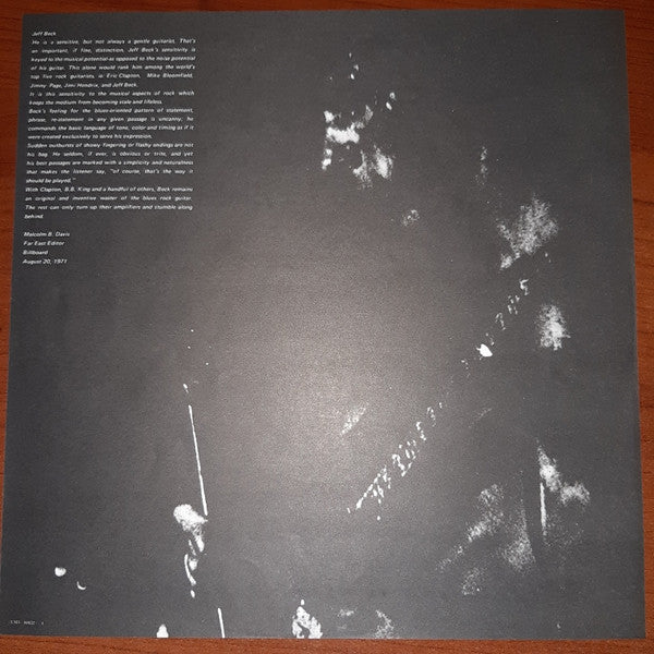Jeff Beck - The Best Of Jeff Beck (Vinyl, LP, Compilation) Very Good Plus (VG+) / Very Good Plus (VG+)