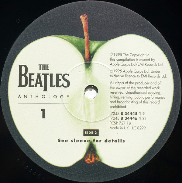 The Beatles - Anthology 1 (3xVinyl, LP, Album) Mint (M) / Mint (M)