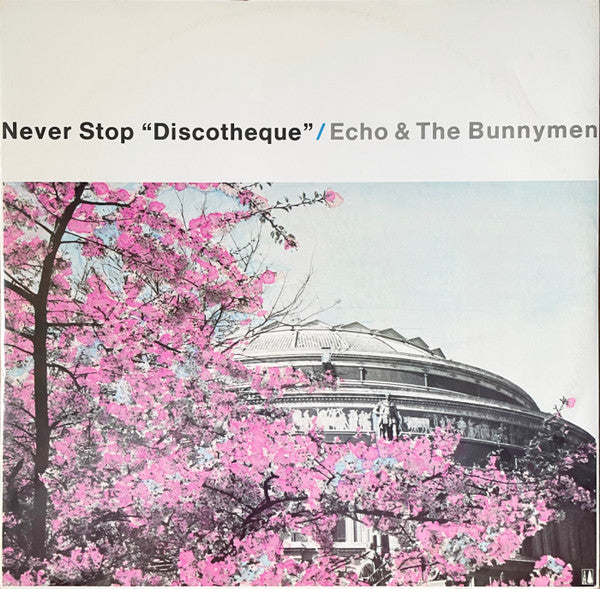 Echo & The Bunnymen - Never Stop "Discotheque" (Vinyl, 12", 45 RPM, Single) Good Plus (G+) / Good Plus (G+)
