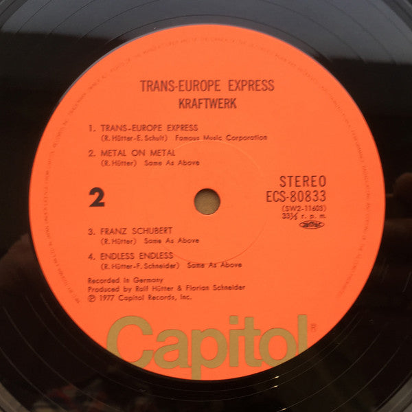 Kraftwerk - Trans Europe Express (Vinyl, LP, Album, Repress) Very Good (VG) / Very Good (VG)