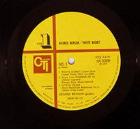 George Benson - White Rabbit (Vinyl, LP, Album) Very Good Plus (VG+) / Fair (F)