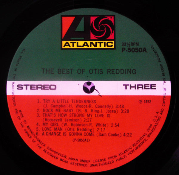 Otis Redding - The Best Of Otis Redding (2xVinyl, LP, Compilation, Reissue, Stereo) Near Mint (NM or M-) / Near Mint (NM or M-)