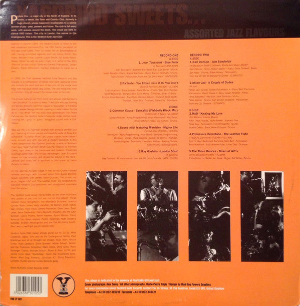 Various - Yardbird Sweets...Assorted Jazz Flavours (2xVinyl, LP, Compilation, Stereo) Good Plus (G+) / Good Plus (G+)