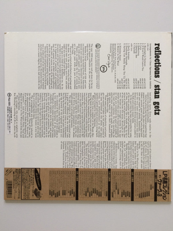 Stan Getz - Reflections (Vinyl, LP, Album, Reissue, Stereo)