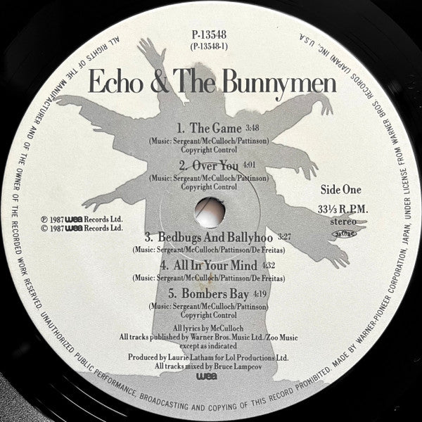 Echo & The Bunnymen - Echo & The Bunnymen (Vinyl, LP, Album) Near Mint (NM or M-) / Very Good Plus (VG+)