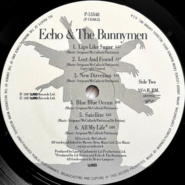 Echo & The Bunnymen - Echo & The Bunnymen (Vinyl, LP, Album) Near Mint (NM or M-) / Very Good Plus (VG+)