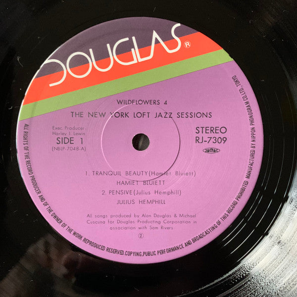Various - Wildflowers 4 (The New York Loft Jazz Sessions) (Vinyl, LP, Album) Very Good Plus (VG+) / Very Good (VG)