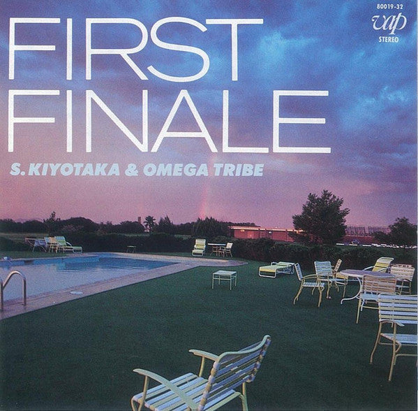 S. Kiyotaka & Omega Tribe - First Finale (Vinyl, LP, Album, Promo, Stereo) Very Good Plus (VG+) / Very Good (VG)