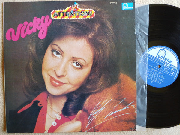 Vicky Leandros - Attention! (Vinyl, LP, Compilation) Very Good Plus (VG+) / Good Plus (G+)