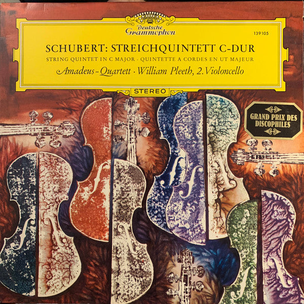 Franz Schubert - Streichquintett C-dur (Vinyl, LP, Stereo) Very Good Plus (VG+) / Very Good (VG)