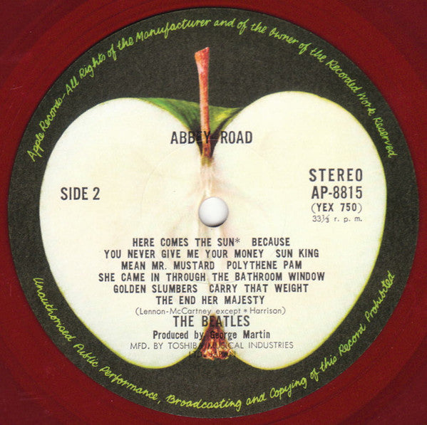 The Beatles - Abbey Road (Vinyl, LP, Album, Stereo)