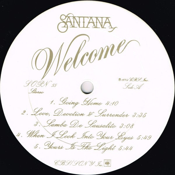Santana - Welcome (Vinyl, LP, Album)