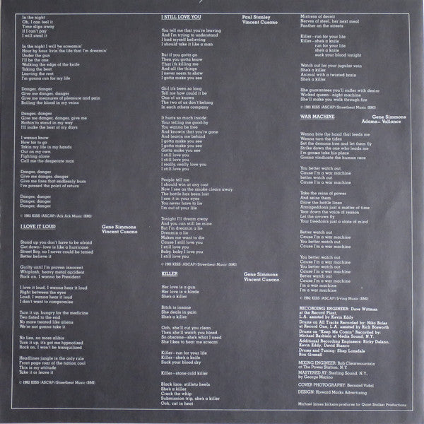Kiss - Creatures Of The Night (Vinyl, LP, Album, Limited Edition) Very Good Plus (VG+) / Very Good Plus (VG+)