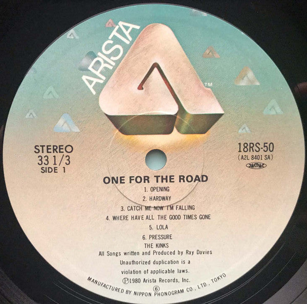 The Kinks - One For The Road (Vinyl, LP, Album)
