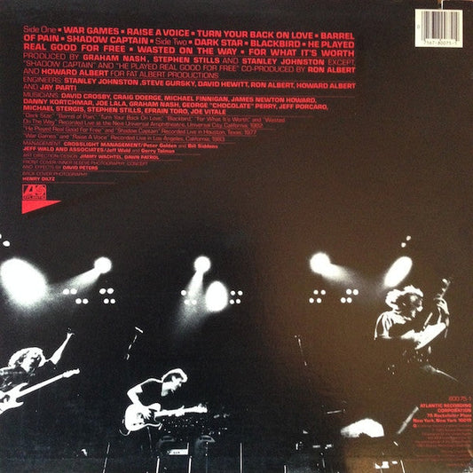 Crosby, Stills & Nash - Allies (Vinyl, LP, Album) Very Good (VG) / Very Good Plus (VG+)