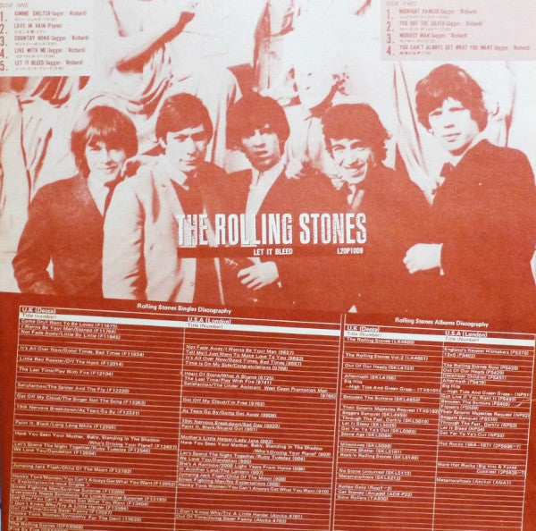 The Rolling Stones - Let It Bleed (Vinyl, LP, Album, Reissue) Very Good Plus (VG+) / Very Good Plus (VG+)