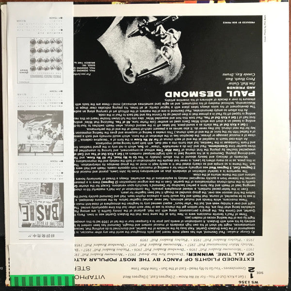 Paul Desmond - "First Place Again" Playboy (Vinyl, LP, Album, Stere...