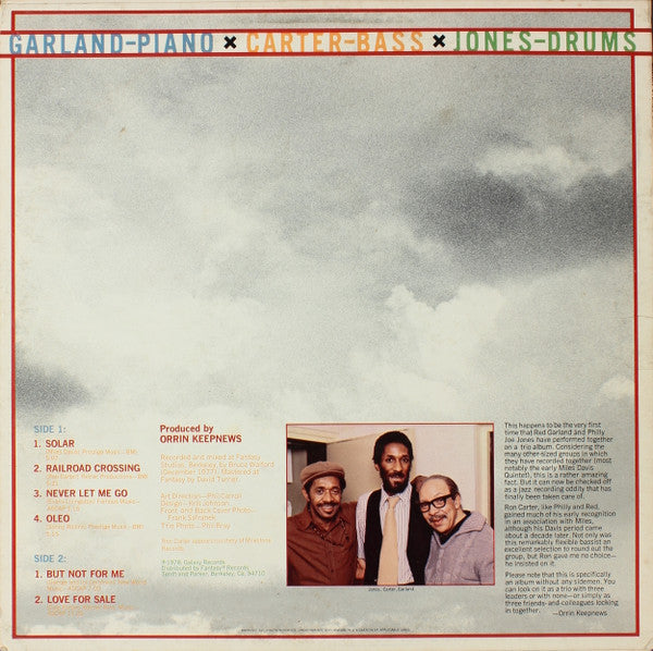 Red Garland - Crossings (Vinyl, LP, Album) Very Good Plus (VG+) / Very Good Plus (VG+)
