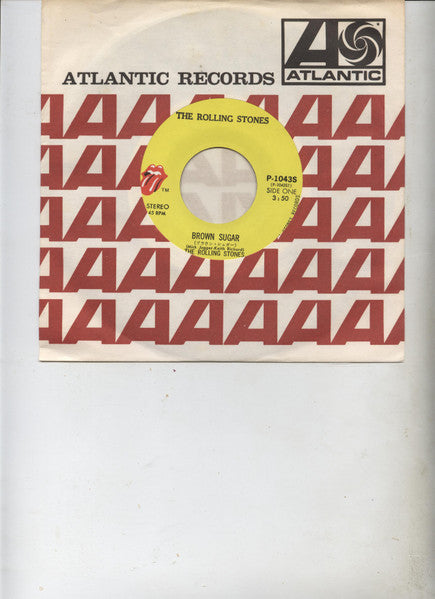 The Rolling Stones - Brown Sugar / Bitch (Vinyl, 7", 45 RPM, Single...