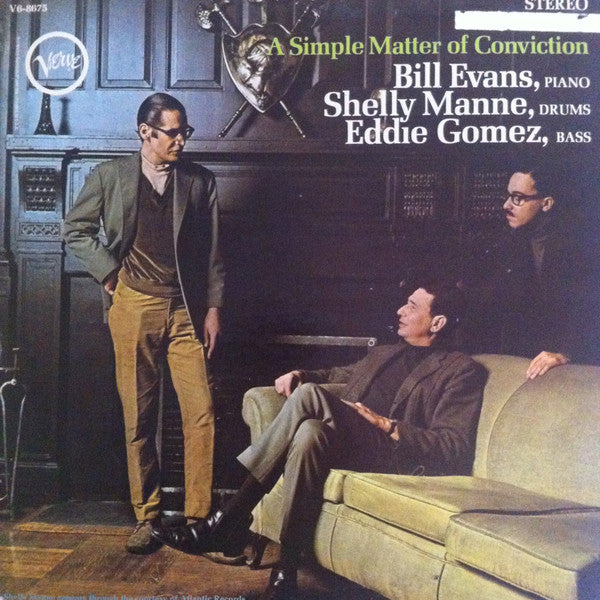 Bill Evans - A Simple Matter Of Conviction (Vinyl, LP, Album, Stereo)