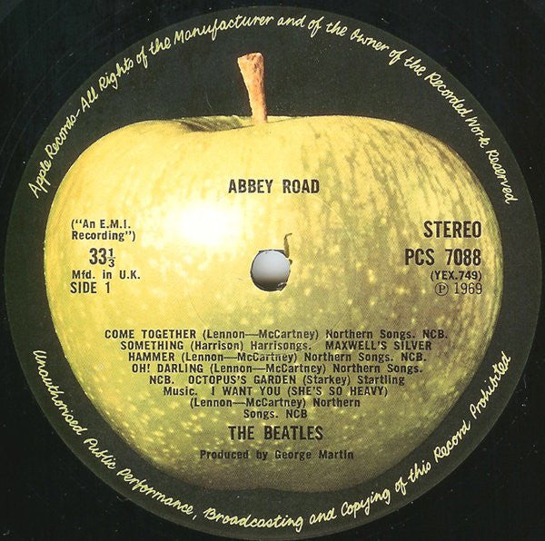 The Beatles - Abbey Road (LP, Album, Reissue) - Good Plus (G+) / Very Good (VG)