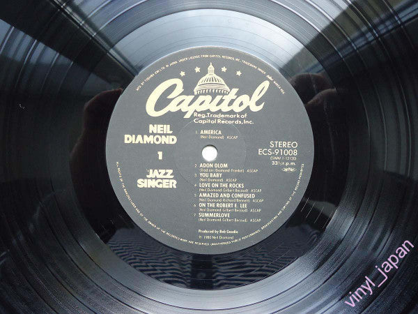 Neil Diamond - The Jazz Singer (Original Songs From The Motion Picture) (Vinyl, LP, Album, Stereo) Very Good Plus (VG+) / Very Good Plus (VG+)