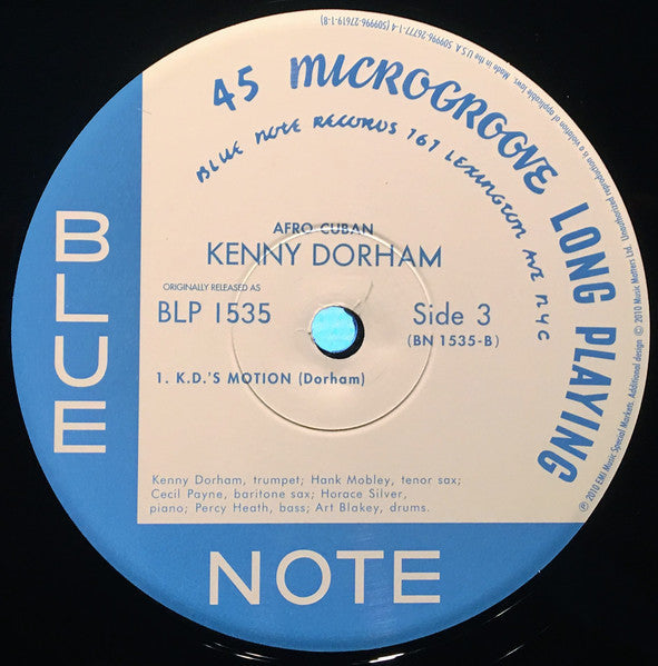 Kenny Dorham - Afro-Cuban (2xVinyl, 12", 45 RPM, Album, Limited Edition, Numbered, Reissue, Mono) Very Good Plus (VG+) / Very Good Plus (VG+)
