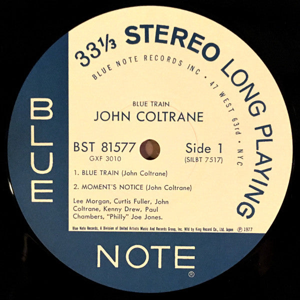 John Coltrane - Blue Train = ブルー・トレイン (Vinyl, LP, Album, Limited Ed...