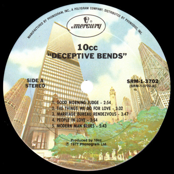 10cc - Deceptive Bends (Vinyl, LP, Album, Stereo) Very Good (VG) / Good Plus (G+)