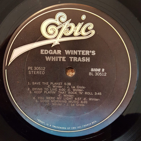Edgar Winter's White Trash - Edgar Winter's White Trash (Vinyl, LP, Album, Reissue) Very Good Plus (VG+) / Very Good (VG)