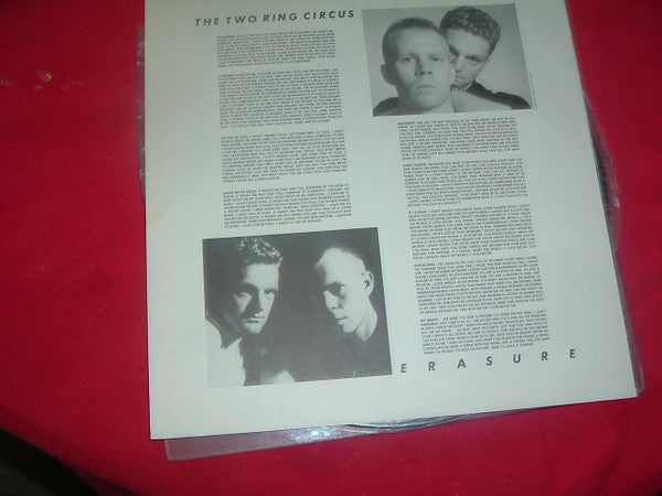 Erasure - The Two Ring Circus (Vinyl, LP, Album) Very Good Plus (VG+) / Very Good Plus (VG+)