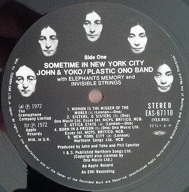 John Lennon & Yoko Ono - Some Time In New York City (Vinyl, LP, Album)