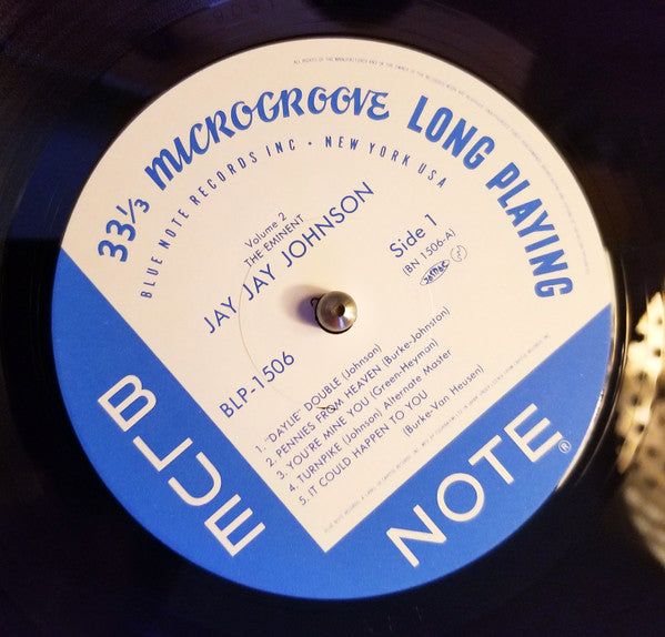 JJ Johnson - The Eminent Jay Jay Johnson Volume 2 (Vinyl, LP, Compilation, Reissue, Remastered, Mono) Near Mint (NM or M-) / Very Good Plus (VG+)
