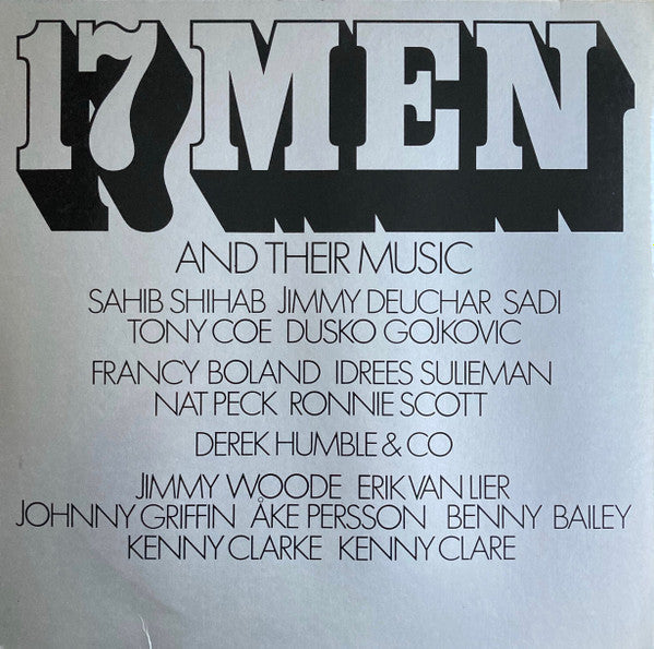 Clarke-Boland Big Band - Faces (17 Men And Their Music) (Vinyl, LP, Album) Very Good Plus (VG+) / Very Good (VG)