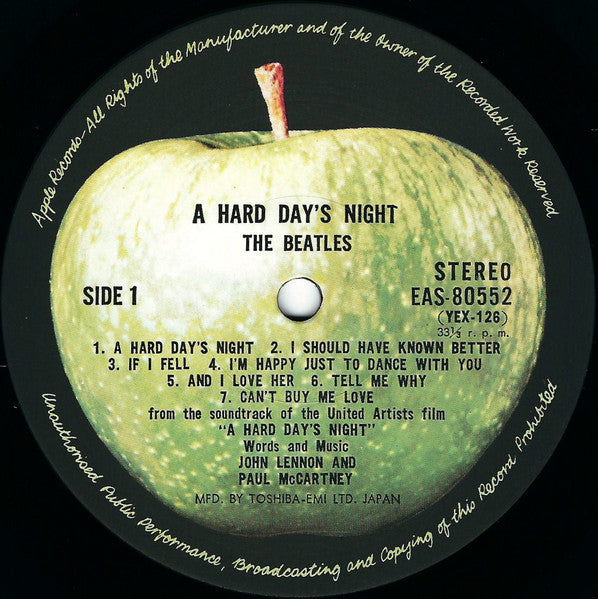 The Beatles - A Hard Day's Night = ビートルズがやって来る ヤア! ヤア! ヤア! (Vinyl, ...