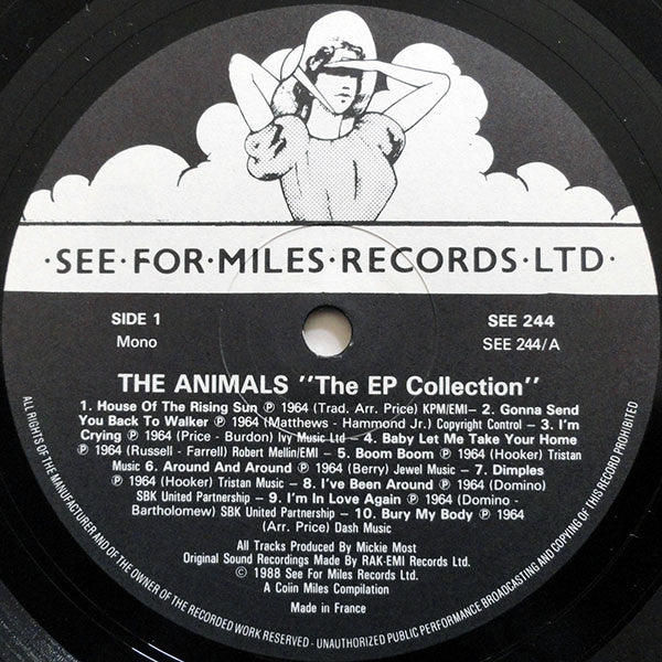 The Animals - The EP Collection (Vinyl, LP, Compilation, Mono) Very Good Plus (VG+) / Very Good Plus (VG+)