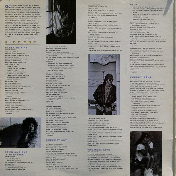 John Cougar Mellencamp - The Lonesome Jubilee (Vinyl, LP, Album) Very Good Plus (VG+) / Very Good Plus (VG+)