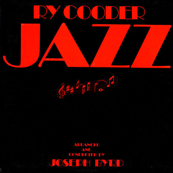 Ry Cooder - Jazz (Vinyl, LP, Album) Very Good Plus (VG+) / Very Good (VG)