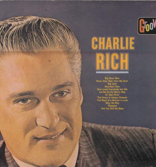 Charlie Rich - Charlie Rich (Vinyl, LP, Album, Reissue, Stereo) Very Good (VG) / Good Plus (G+)